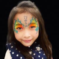 Butterfly Face - Olivian Face Paint