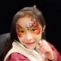 Butterfly Face - Olivian Face Paint