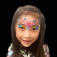 Flower Face Painting - Olivian Face Paint