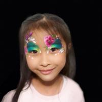 Flower Face Painting - Olivian Face Paint