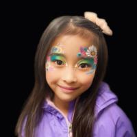 Flower Face Painting - Olivian Face Paint