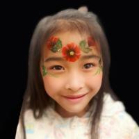 Flower Face Painting - Olivian Face Paint