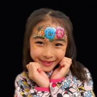 Flower Face Painting - Olivian Face Paint