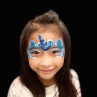 Unicorn Face Painting - Olivian Face Paint