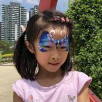 Butterfly Face - Olivian Face Paint