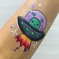 ET arm paint - Olivian Face Paint