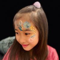 Flower Face Painting - Olivian Face Paint