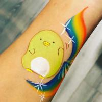 Sumikko Gurashi arm paint - Olivian Face Paint