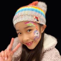 Unicorn Face Painting - Olivian Face Paint