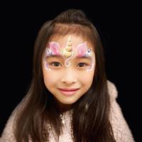 Unicorn Face Painting - Olivian Face Paint