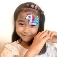 Unicorn Face Painting - Olivian Face Paint