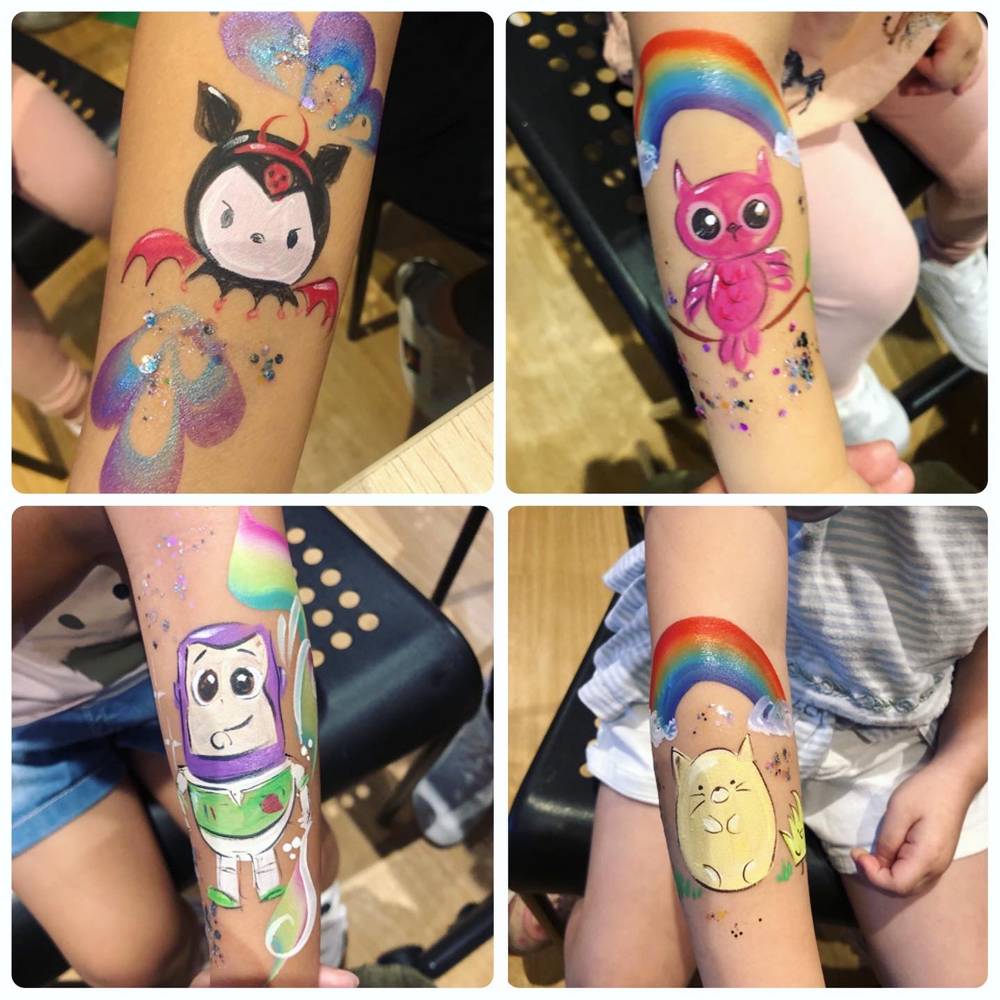 Kidz Tech Face Painting Job